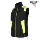 SoftShell Vest Pesso Vesta, black/yellow