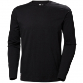 Longsleeve Helly Hansen Manchester Classic, black