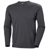 Longsleeve Helly Hansen Manchester Classic, dark grey