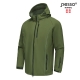 SoftShell Winter Jacket Pesso Otava, olive green