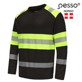 High Visibility Sweater Pesso HVMIL, yellow