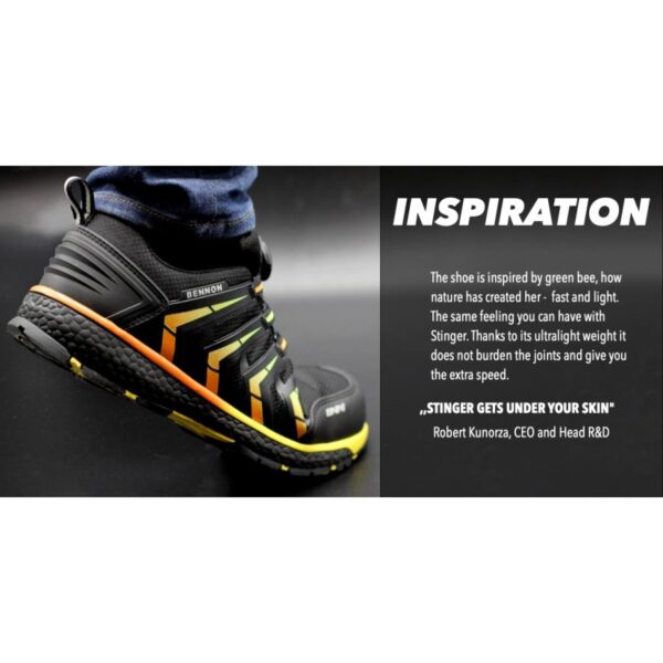 Darbo batai BENNON Stinger S3 SRC ESD | STINGER | darborubai.lt