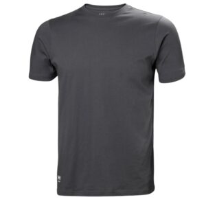 Marškinėliai Helly Hansen Manchester tamsiai pilki | MHHMANCHTP | darborubai.lt