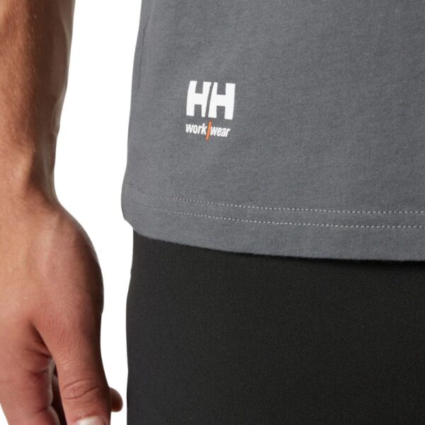 Marškinėliai Helly Hansen Manchester tamsiai pilki | MHHMANCHTP | darborubai.lt