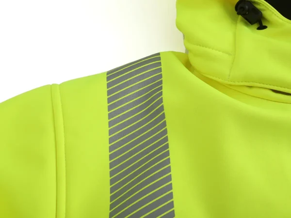 Signal jacket Pesso Softshell CALGARY, yellow | darborubai.lt