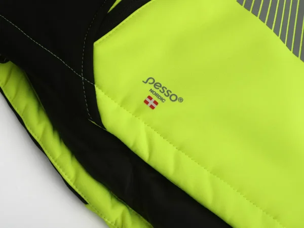 Signal jacket Pesso Softshell CALGARY, yellow | darborubai.lt