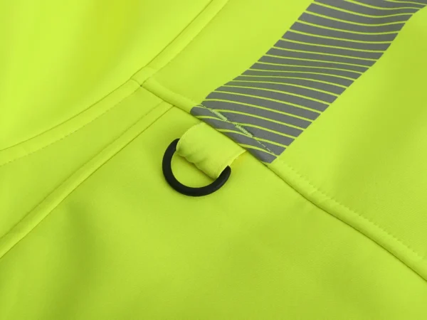 Signal jacket Pesso Softshell CALGARY, yellow | darborubai.lt