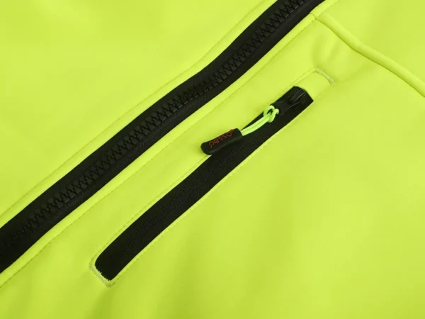 Signal jacket Pesso Softshell CALGARY, yellow | darborubai.lt