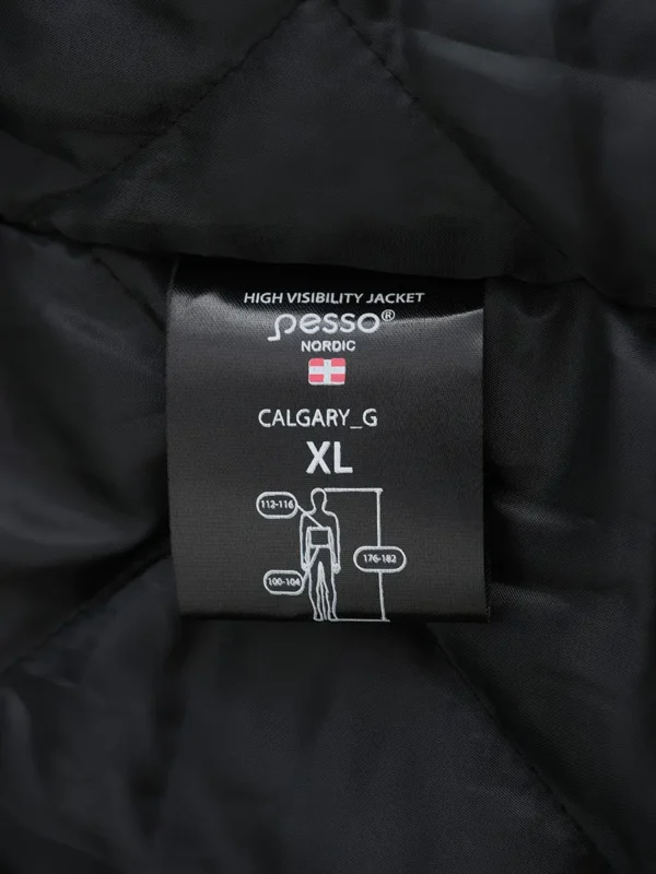 Signal jacket Pesso Softshell CALGARY, yellow | darborubai.lt