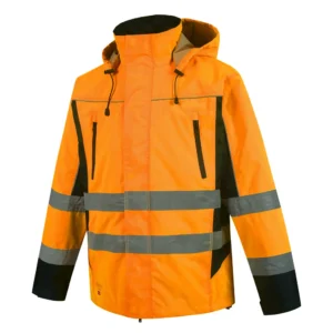 Ryškaus matomumo striukė Pesso DENVER, oranžinė | darborubai.lt