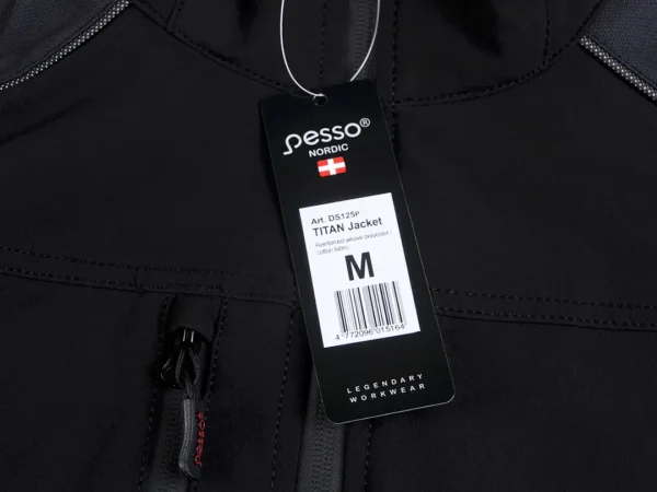 Darbo švarkas Pesso TITAN DS125G, pilkas | darborubai.lt