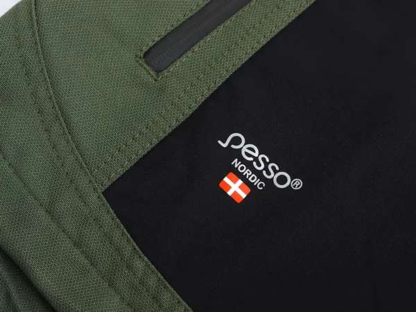 Darbo švarkas Pesso TITAN DS125Z, žalias | darborubai.lt