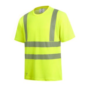 T-shirt Pesso HVMCOT HI-VIS yellow | HVMCOT_G | darborubai.lt