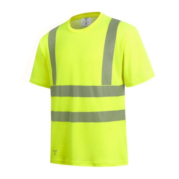 Marškinėliai Pesso HVMCOT HI-VIS geltoni | HVMCOT_G | darborubai.lt