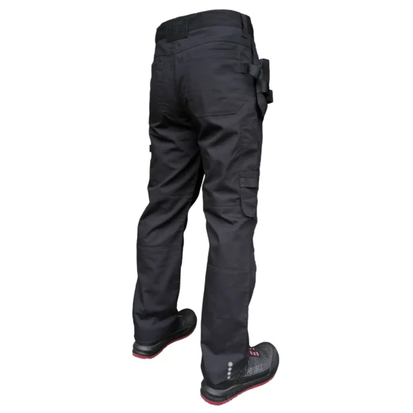 Darbo kelnės Pesso RipStop Pro KD115B, juodos | darborubai.lt