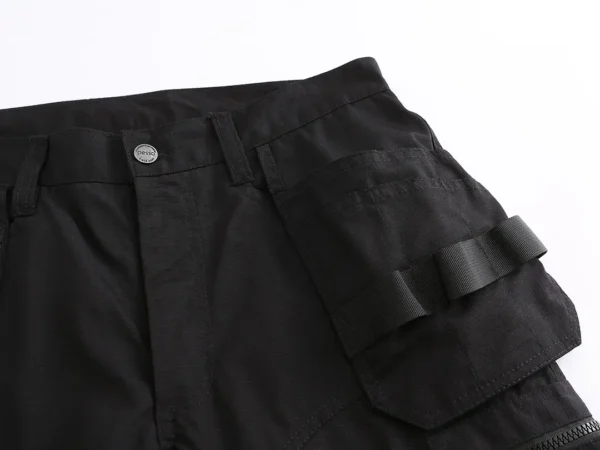 Darbo kelnės Pesso RipStop Pro KD115B, juodos | darborubai.lt