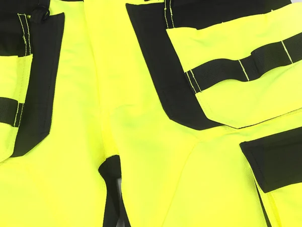 Darbo kelnės Pesso URANUS Flexpro KD135G, HI-VIS geltona | darborubai.lt