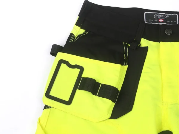 Darbo kelnės Pesso URANUS Flexpro KD135G, HI-VIS geltona | darborubai.lt