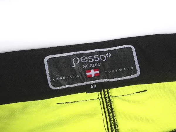 Darbo kelnės Pesso URANUS Flexpro KD135G, HI-VIS geltona | darborubai.lt
