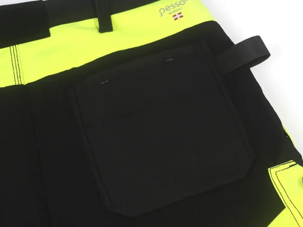 Darbo kelnės Pesso URANUS Flexpro KD135G, HI-VIS geltona | darborubai.lt