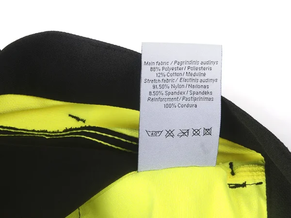 Darbo kelnės Pesso URANUS Flexpro KD135G, HI-VIS geltona | darborubai.lt