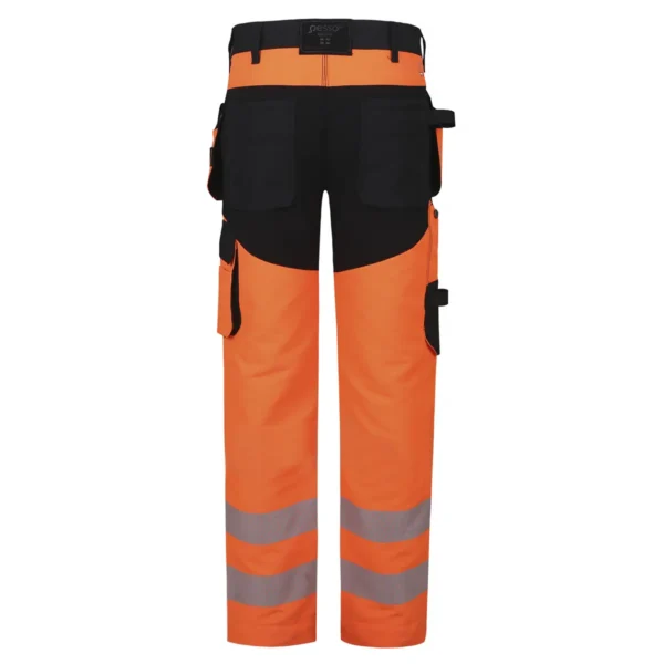Darbo kelnės Pesso URANUS Flexpro KD135OR, HI-VIS oranžinė | darborubai.lt