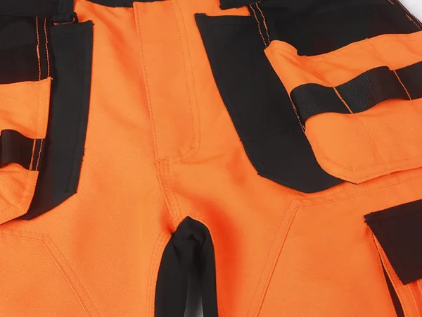 Darbo kelnės Pesso URANUS Flexpro KD135OR, HI-VIS oranžinė | darborubai.lt