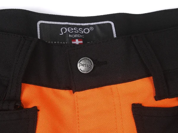 Darbo kelnės Pesso URANUS Flexpro KD135OR, HI-VIS oranžinė | darborubai.lt