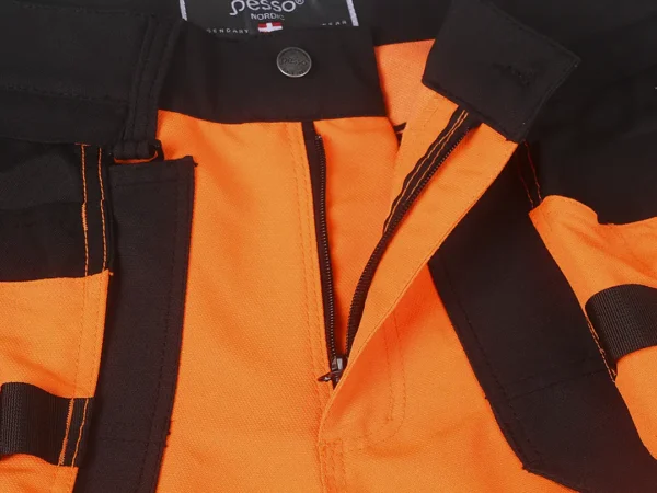 Darbo kelnės Pesso URANUS Flexpro KD135OR, HI-VIS oranžinė | darborubai.lt