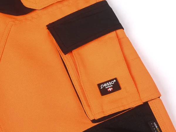 Darbo kelnės Pesso URANUS Flexpro KD135OR, HI-VIS oranžinė | darborubai.lt