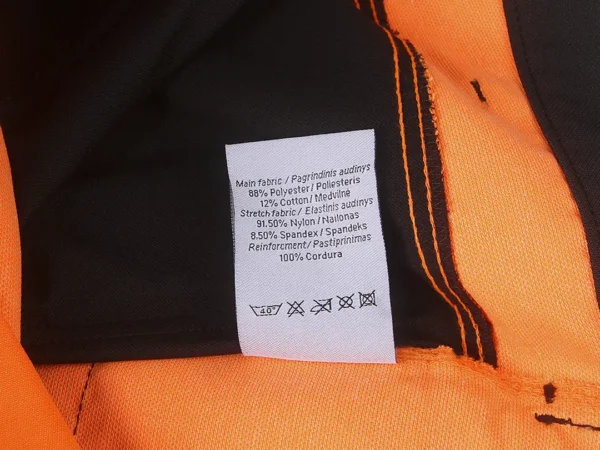 Darbo kelnės Pesso URANUS Flexpro KD135OR, HI-VIS oranžinė | darborubai.lt