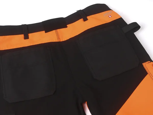 Darbo kelnės Pesso URANUS Flexpro KD135OR, HI-VIS oranžinė | darborubai.lt