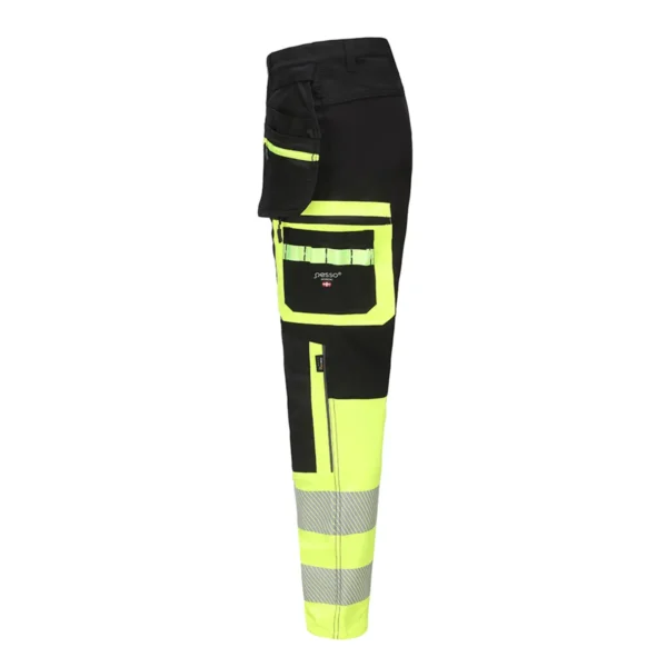 Darbo kelnės Pesso Jupiter Flex Fit KD175_HVG, geltona | darborubai.lt