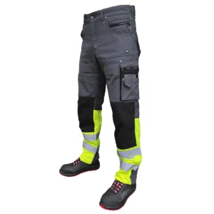 Work trousers Pesso Canvas HI-VIS KDCPG, grey | darborubai.lt