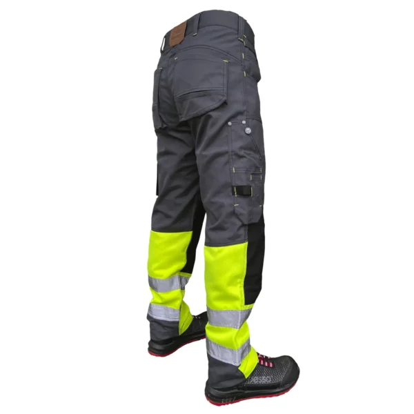 Work trousers Pesso Canvas HI-VIS KDCPG, grey | darborubai.lt