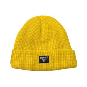Šilta megzta kepurė Pesso KPH geltona | KPH_G | darborubai.lt