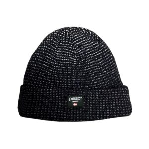 Šilta megzta kepurė Pesso KPH juoda | KPH_J | darborubai.lt