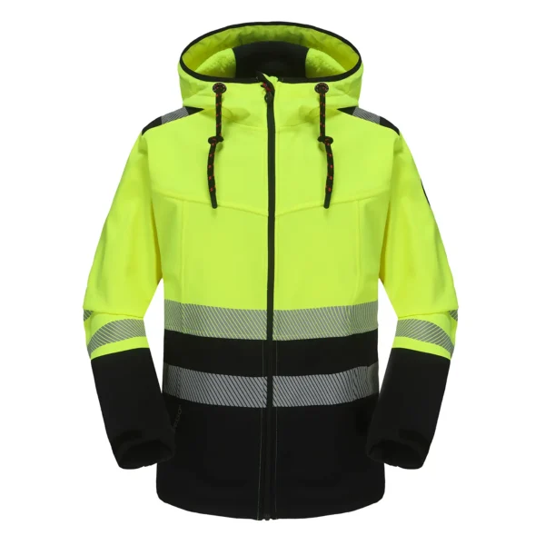 Striukė LEO_HVG Ripstop SoftShell Pesso, geltona | darborubai.lt