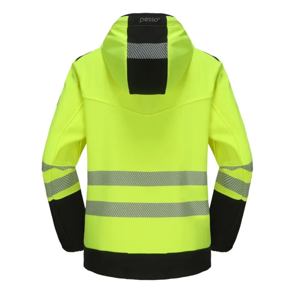 Striukė LEO_HVG Ripstop SoftShell Pesso, geltona | darborubai.lt
