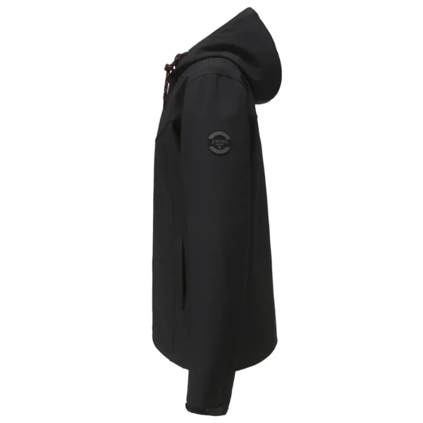 Striukė Ripstop SoftShell Pesso LEO, juoda | darborubai.lt