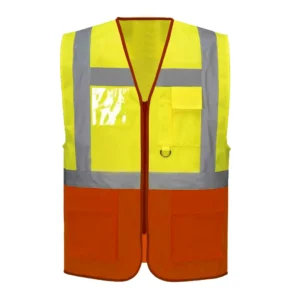 Signal vest Pesso HI-VIS LSGO, yellow,orange | darborubai.lt