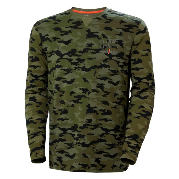 Ilgarankoviai marškinėliai Helly Hansen Kensigton Camo | MHHCAMOILG | darborubai.lt
