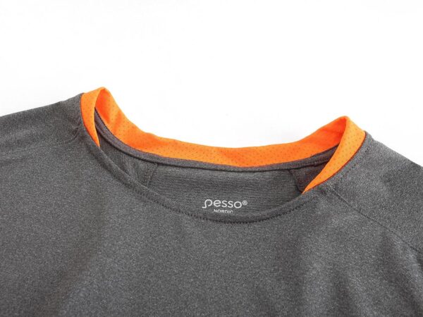 Marškinėliai Pesso Breeze MP205_OR pilki/oranžiniai | MP205_OR | darborubai.lt