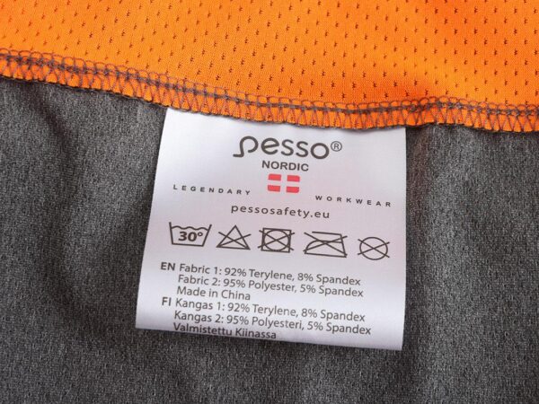 Marškinėliai Pesso Breeze MP205_OR pilki/oranžiniai | MP205_OR | darborubai.lt