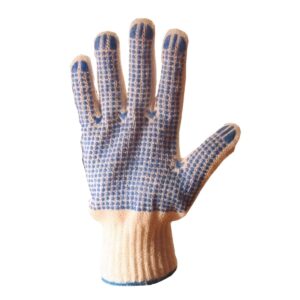 Megztos darbo pirštinės P212D PVC | P212D | darborubai.lt