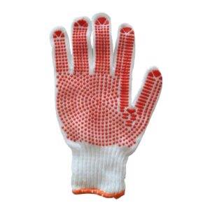 Megztos darbo pirštinės P213B PVC | P213B | darborubai.lt