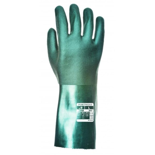 Lietos darbo pirštinės PVC Portwest A835 | PA835 | darborubai.lt