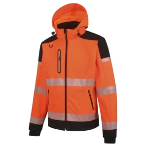 High visibility jacket Pesso PALERMO_OR, orange | darborubai.lt