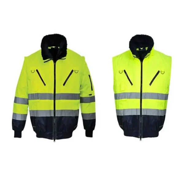 Itin ryški striukė Pesso HI-VIS SNVGMP, geltona | darborubai.lt