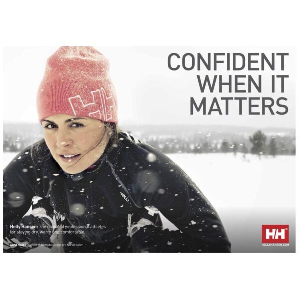 Megzta kepurė Helly Hansen Beanie juoda | KHHJ | darborubai.lt